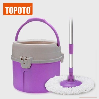 TOPOTO 2020 Innovative 360 Magic Spin Single Bucket Mop