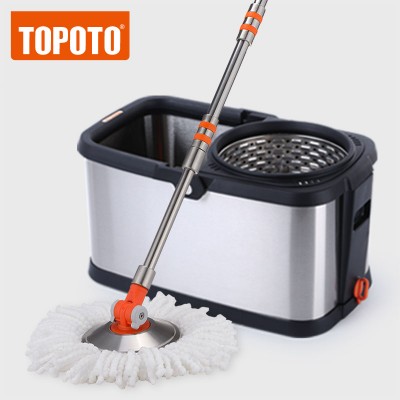 2020 TOP Quality Innovative Stainless Steel Bucket Cleaning Mops With Microfiber Cleaning Pad